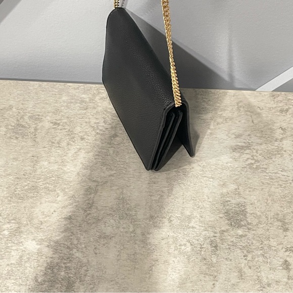 Mini Black Bag | Featuring gold accent chain - Picture 3 of 16